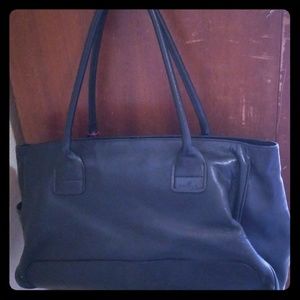 Large Hogan black purse